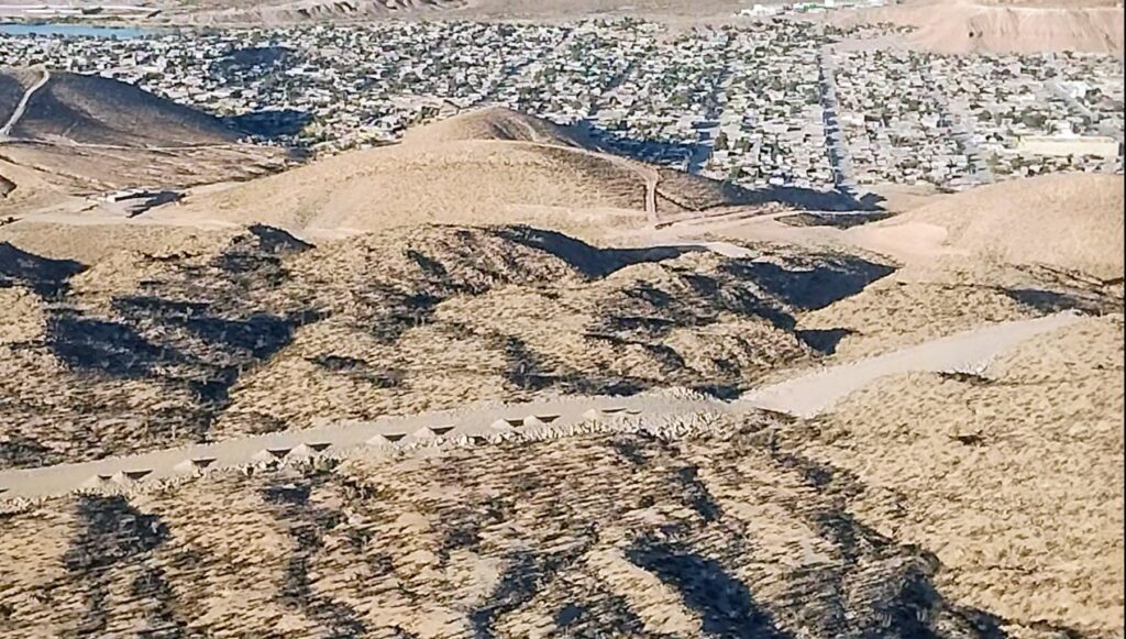 Safe is the new normal at Mount Cristo Rey road, future wall construction near cristo rey